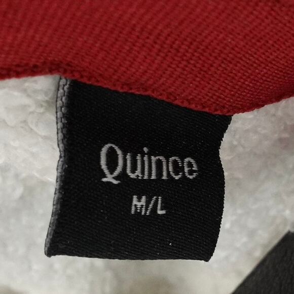 NWOT Quince Unisex Mongolian Cashmere Baseball Cap in Black Size M/L Sherpa - Picture 7 of 8